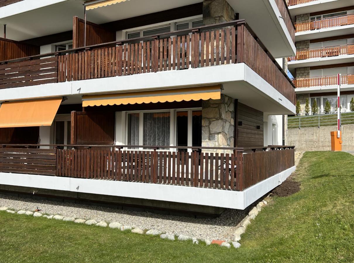 Bel Appartement 3 Pieces Au Pied Des Pistes De Ski 克莱恩 蒙塔纳 外观 照片