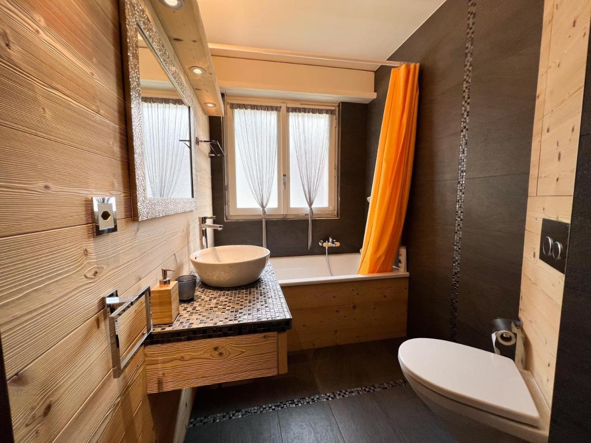 Bel Appartement 3 Pieces Au Pied Des Pistes De Ski 克莱恩 蒙塔纳 外观 照片
